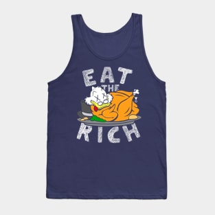 EAT THE RICH DUCK by TaizTeez Tank Top